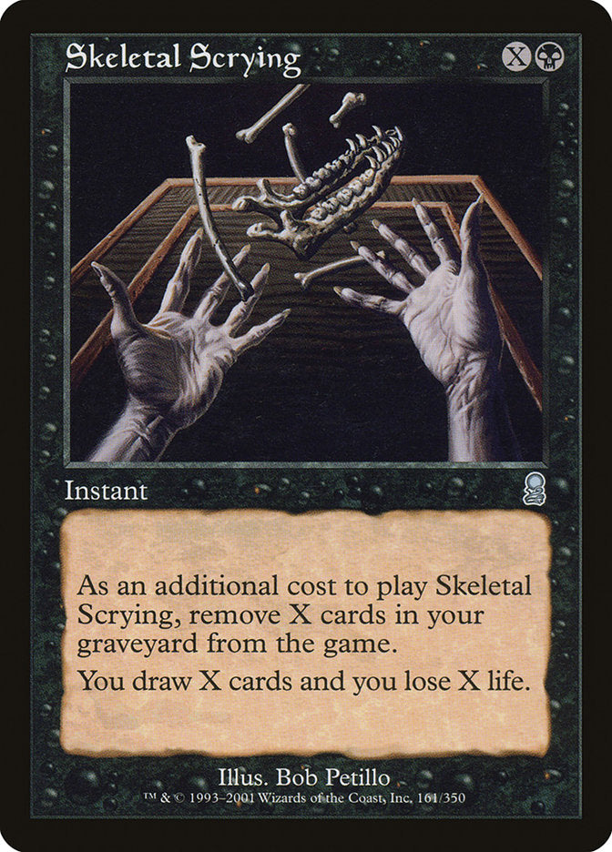 Skeletal Scrying [Odyssey] | Card Merchant Takapuna