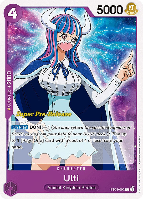 Ulti [Super Pre-Release Starter Deck: Animal Kingdom Pirates] | Card Merchant Takapuna