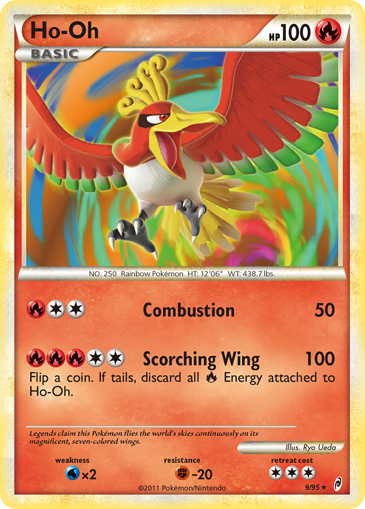 Ho-Oh (9/95) [HeartGold & SoulSilver: Call of Legends] | Card Merchant Takapuna
