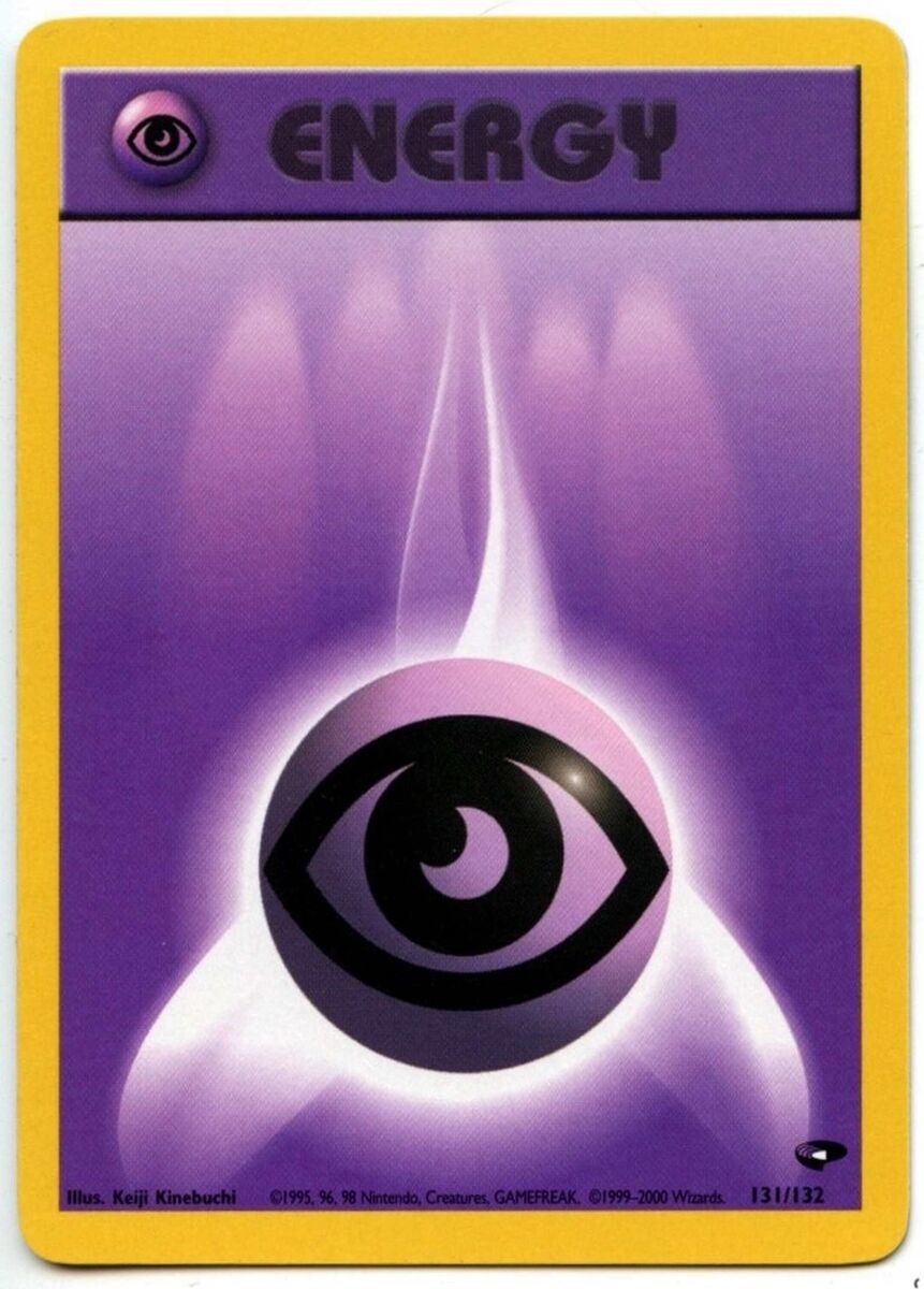 Psychic Energy (131/132) [Gym Heroes Unlimited] | Card Merchant Takapuna