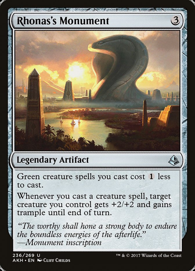 Rhonas's Monument [Amonkhet] | Card Merchant Takapuna