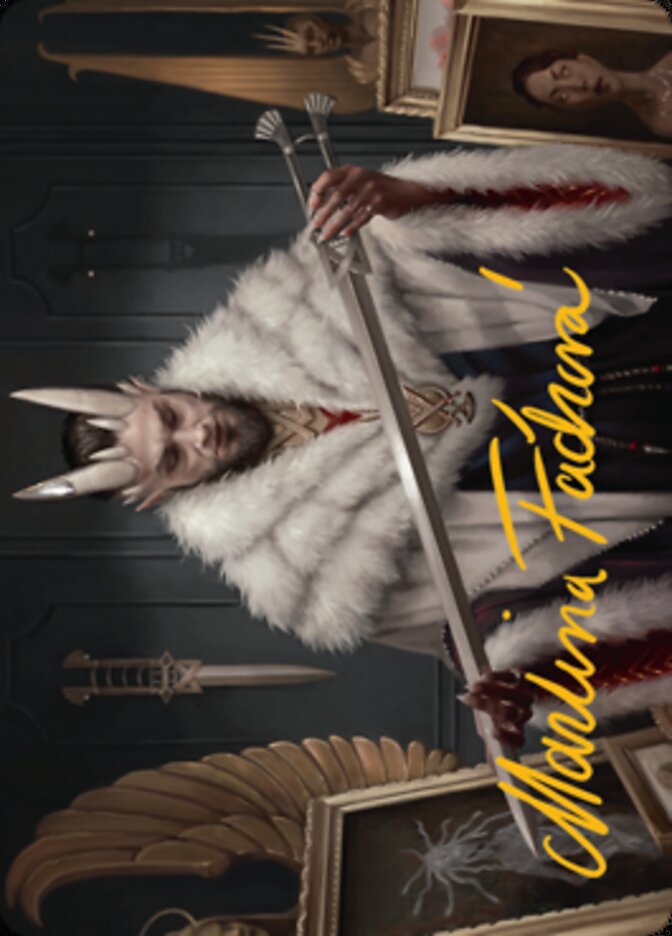 Lord Xander, the Collector Art Card (Gold-Stamped Signature) [Streets of New Capenna Art Series] | Card Merchant Takapuna