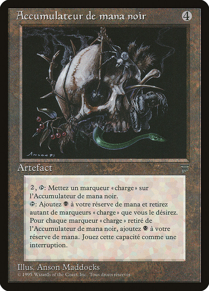 Black Mana Battery (French) - "Accumulateur de mana noir" [Renaissance] | Card Merchant Takapuna