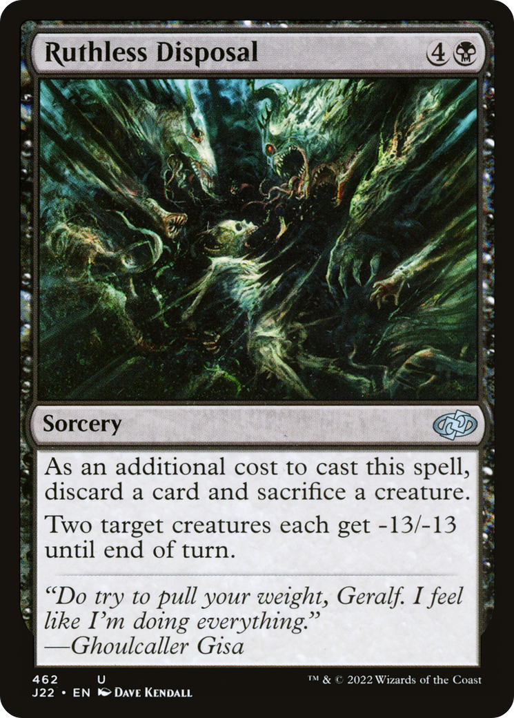 Ruthless Disposal [Jumpstart 2022] | Card Merchant Takapuna