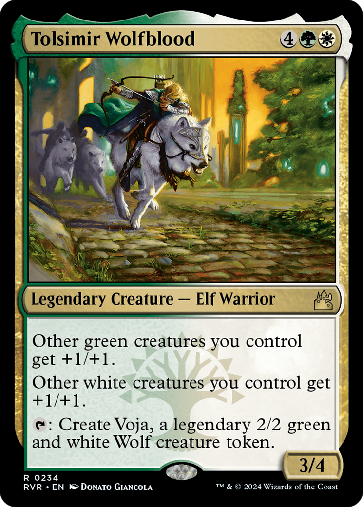 Tolsimir Wolfblood [Ravnica Remastered] | Card Merchant Takapuna