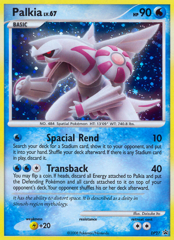 Palkia (DP27) [Diamond & Pearl: Black Star Promos] | Card Merchant Takapuna