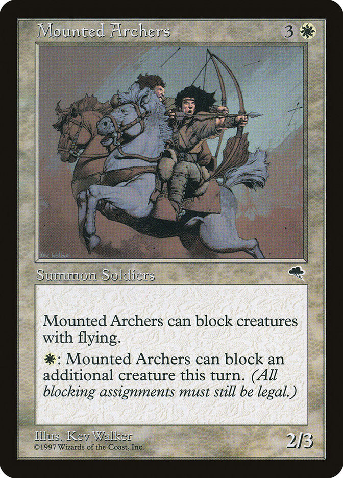 Mounted Archers [Tempest] | Card Merchant Takapuna