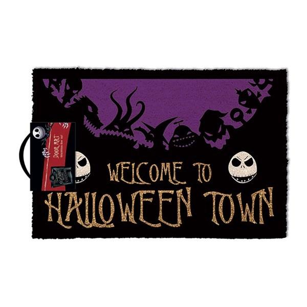 Nightmare Before Christmas: Welcome to Halloween Town Doormat | Card Merchant Takapuna