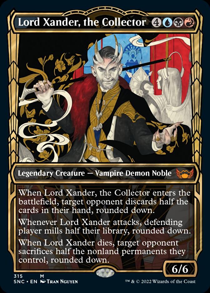 Lord Xander, the Collector (Showcase Golden Age) [Streets of New Capenna] | Card Merchant Takapuna