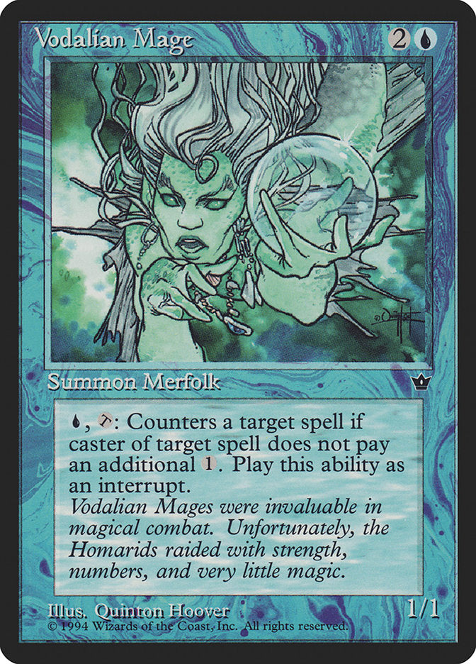 Vodalian Mage (Quinton Hoover) [Fallen Empires] | Card Merchant Takapuna