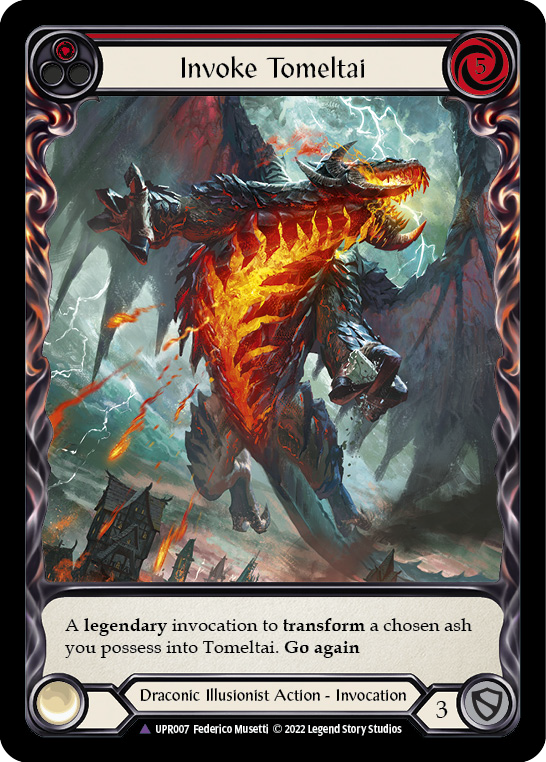 Invoke Tomeltai // Tomeltai (Marvel) [UPR007] (Uprising)  Cold Foil | Card Merchant Takapuna
