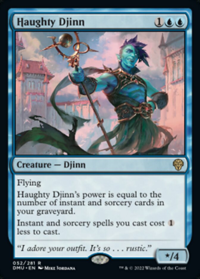Haughty Djinn [Dominaria United] | Card Merchant Takapuna