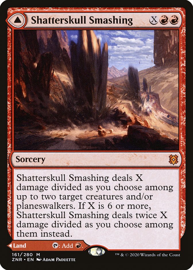 Shatterskull Smashing // Shatterskull, the Hammer Pass [Zendikar Rising] | Card Merchant Takapuna