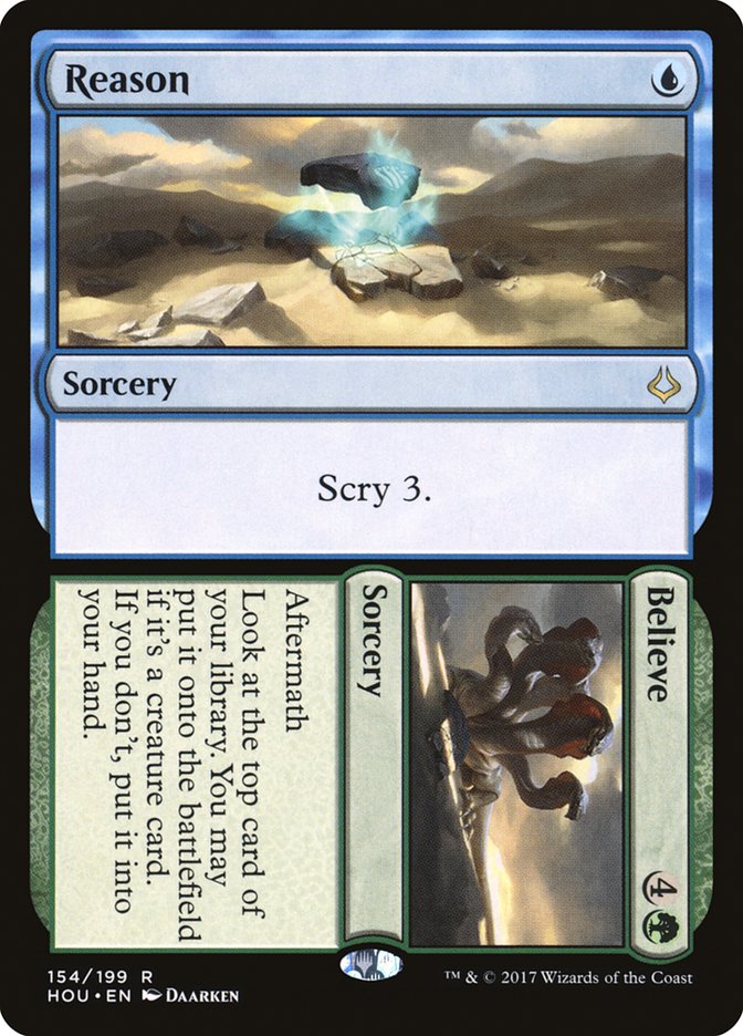 Reason // Believe [Hour of Devastation] | Card Merchant Takapuna