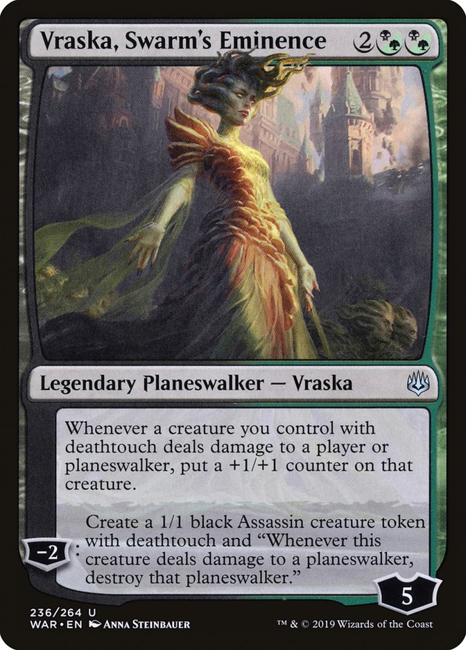 Vraska, Swarm's Eminence [War of the Spark] | Card Merchant Takapuna