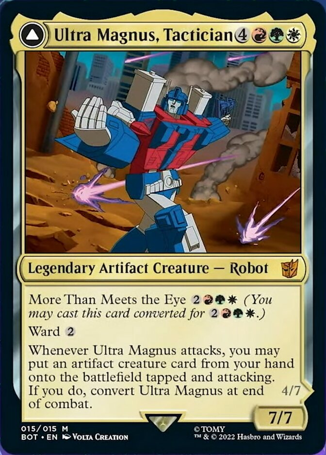 Ultra Magnus, Tactician // Ultra Magnus, Armored Carrier [Transformers] | Card Merchant Takapuna