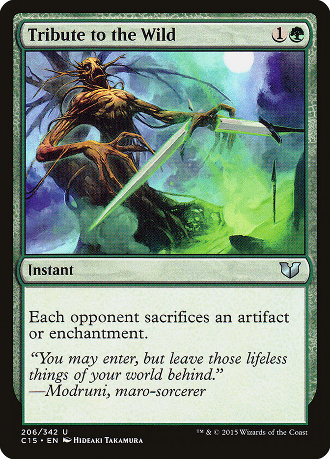 Tribute to the Wild [Commander 2015] | Card Merchant Takapuna