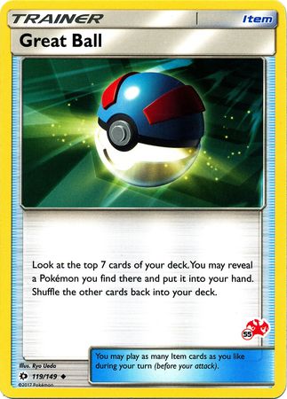 Great Ball (119/149) (Charizard Stamp #55) [Battle Academy 2020] | Card Merchant Takapuna