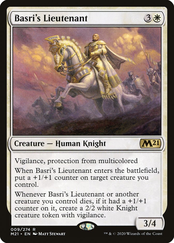 Basri's Lieutenant [Core Set 2021] | Card Merchant Takapuna
