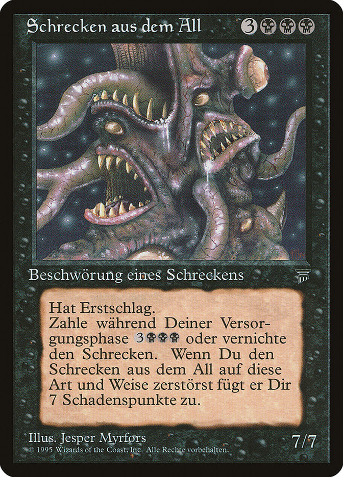 Cosmic Horror (German) - "Schrecken aus dem All" [Renaissance] | Card Merchant Takapuna