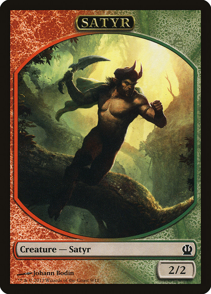 Satyr Token [Theros Tokens] | Card Merchant Takapuna