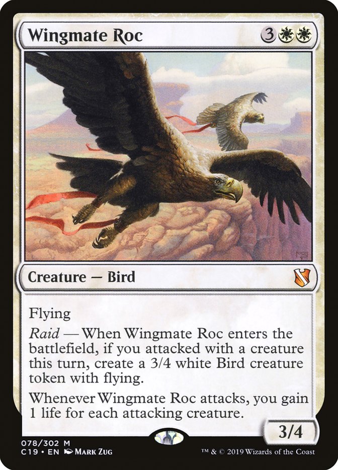Wingmate Roc [Commander 2019] | Card Merchant Takapuna