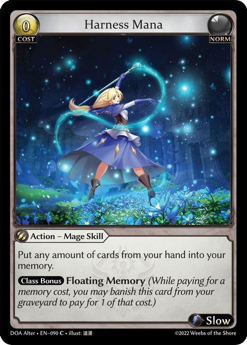 Harness Mana (090) [Dawn of Ashes: Alter Edition] | Card Merchant Takapuna