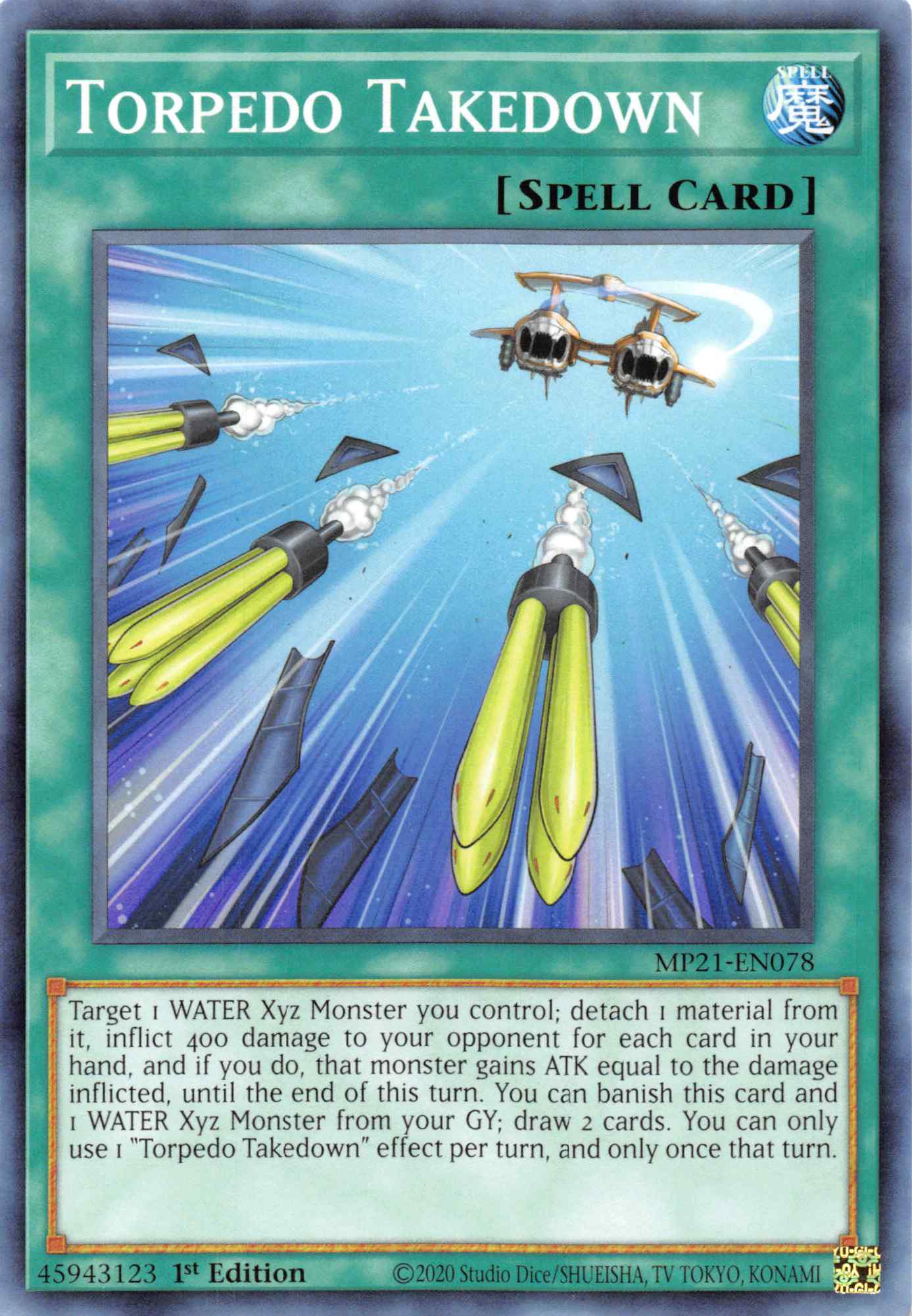 Torpedo Takedown [MP21-EN078] Common | Card Merchant Takapuna