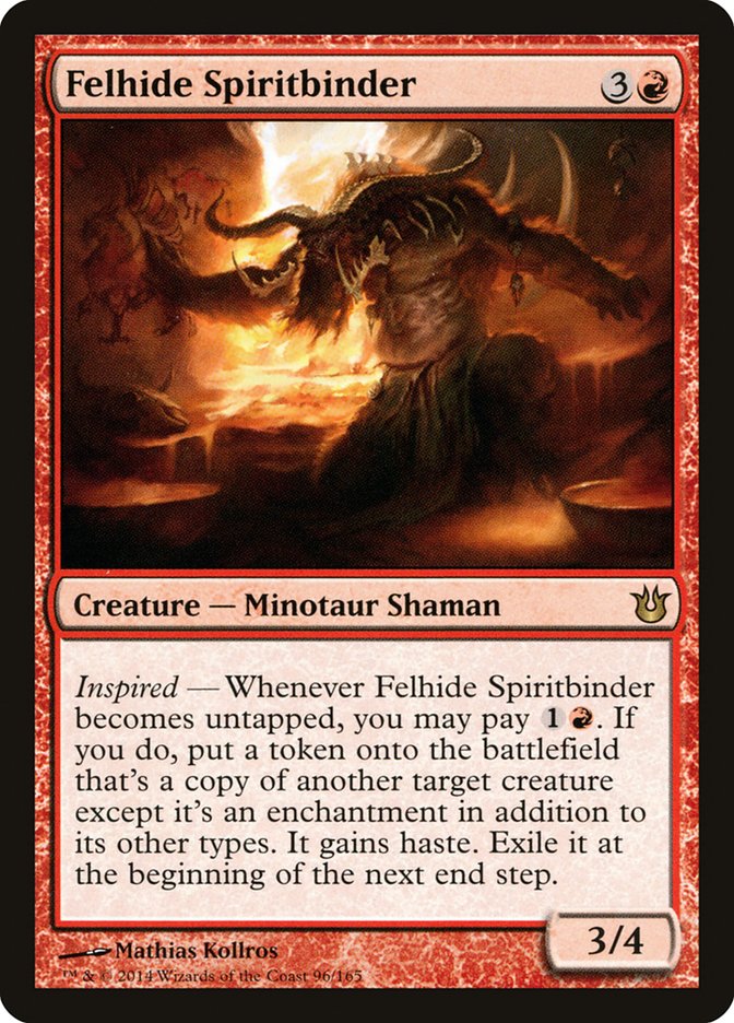 Felhide Spiritbinder [Born of the Gods] | Card Merchant Takapuna
