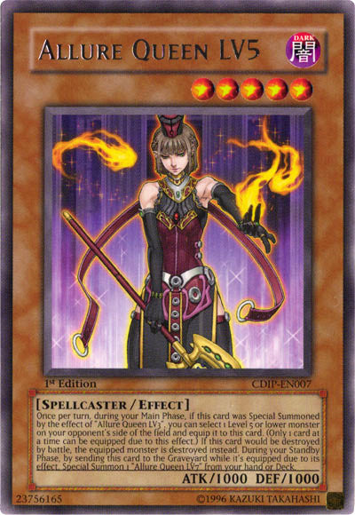 Allure Queen LV5 [CDIP-EN007] Rare | Card Merchant Takapuna