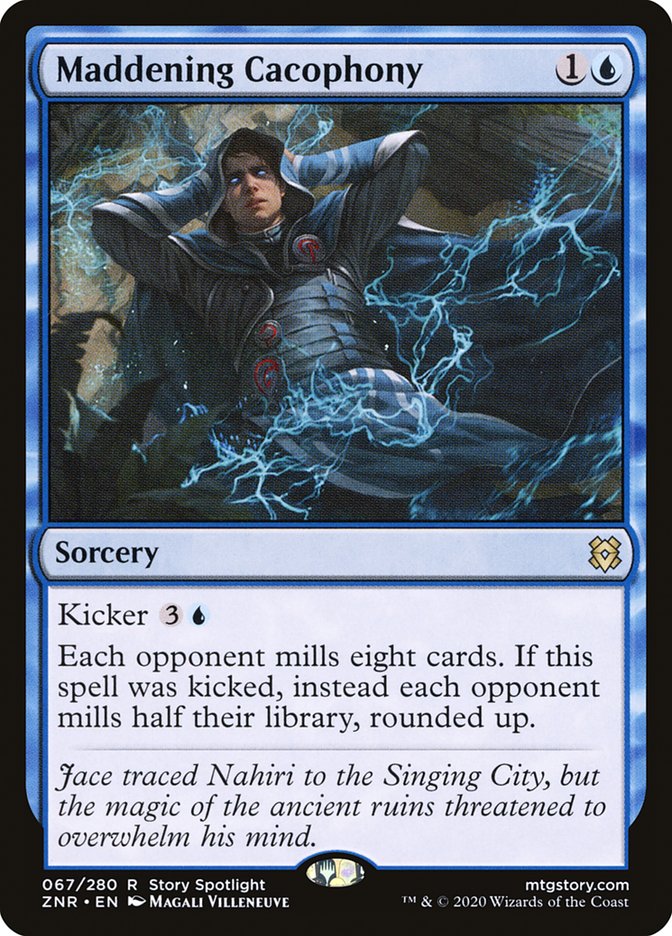 Maddening Cacophony [Zendikar Rising] | Card Merchant Takapuna