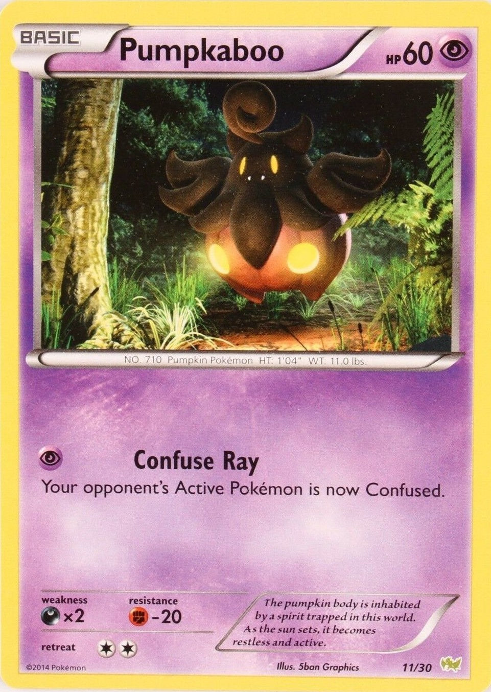 Pumpkaboo (11/30) [XY: Trainer Kit - Noivern] | Card Merchant Takapuna