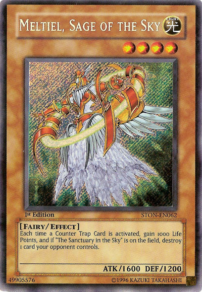 Meltiel, Sage of the Sky [STON-EN062] Secret Rare | Card Merchant Takapuna