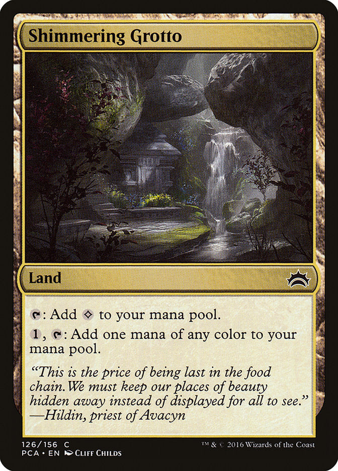 Shimmering Grotto [Planechase Anthology] | Card Merchant Takapuna