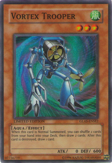 Vortex Trooper [GLAS-ENSE2] Super Rare | Card Merchant Takapuna
