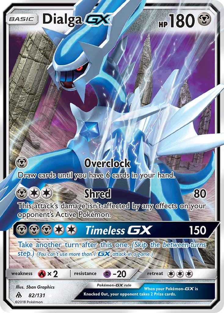 Dialga GX (82/131) [Sun & Moon: Forbidden Light] | Card Merchant Takapuna