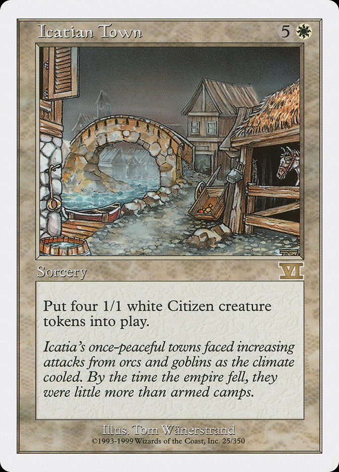 Icatian Town [Classic Sixth Edition] | Card Merchant Takapuna