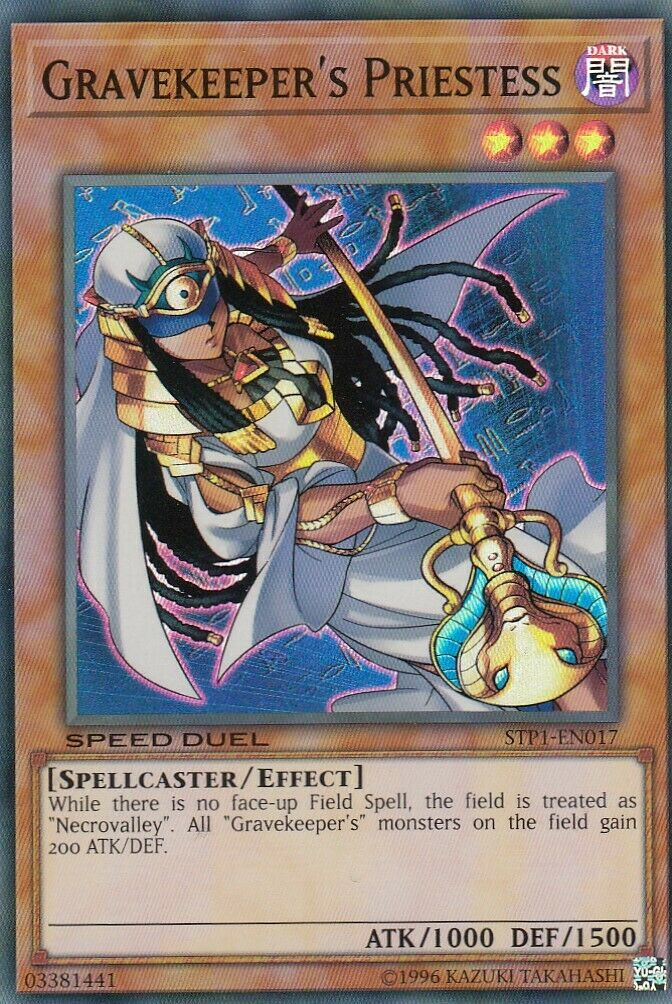 Gravekeeper's Priestess [STP1-EN017] Super Rare | Card Merchant Takapuna