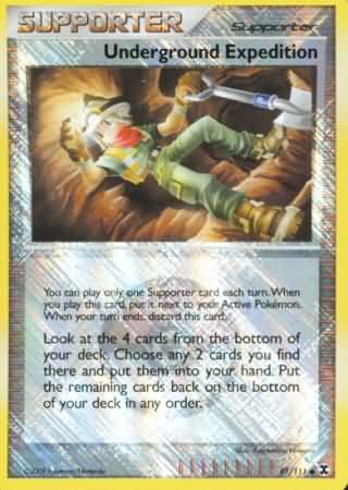 Underground Expedition (97/111) (League Promo) [Platinum: Rising Rivals] | Card Merchant Takapuna