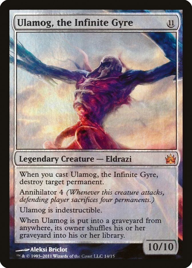 Ulamog, the Infinite Gyre [From the Vault: Legends] | Card Merchant Takapuna