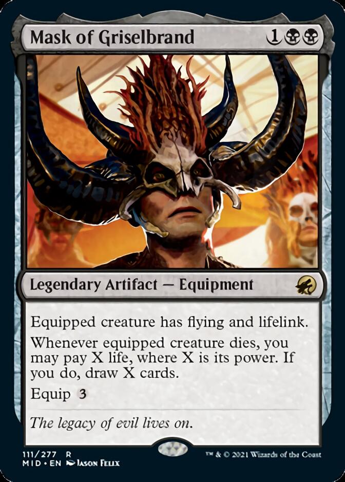 Mask of Griselbrand [Innistrad: Midnight Hunt] | Card Merchant Takapuna