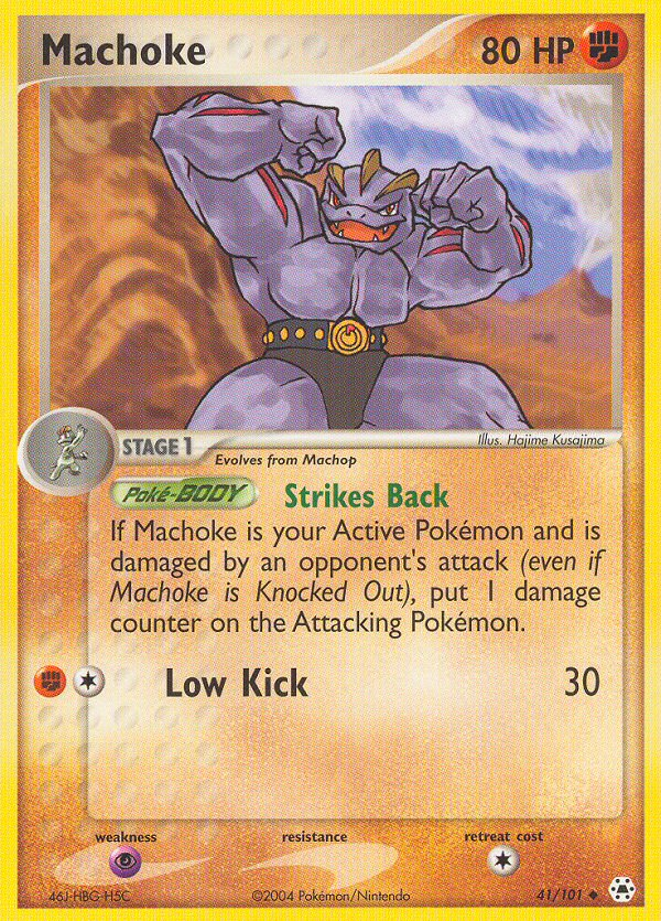 Machoke (41/101) [EX: Hidden Legends] | Card Merchant Takapuna