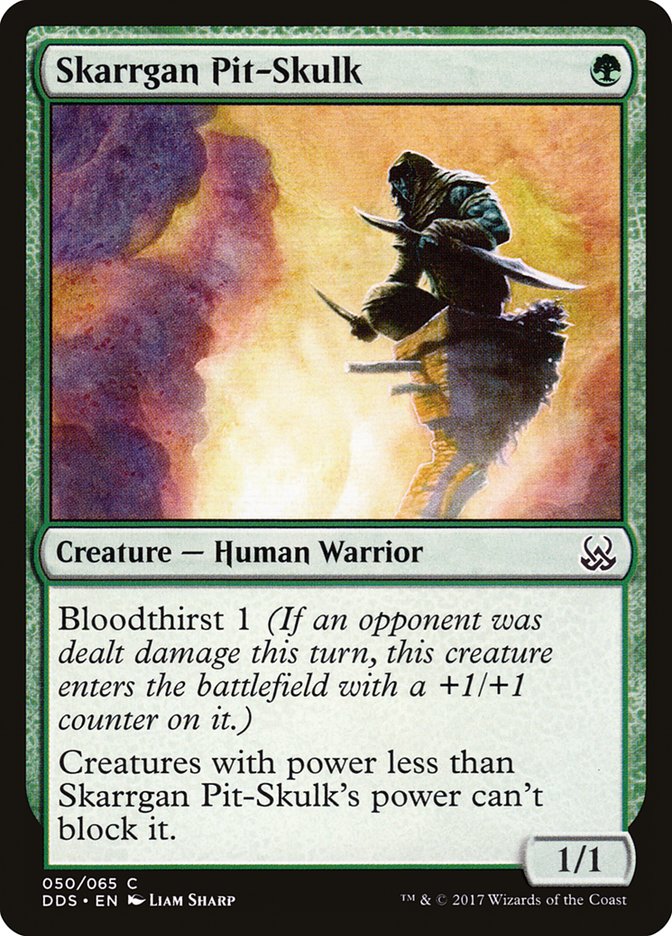 Skarrgan Pit-Skulk [Duel Decks: Mind vs. Might] | Card Merchant Takapuna