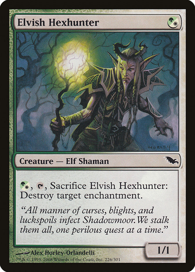 Elvish Hexhunter [Shadowmoor] | Card Merchant Takapuna