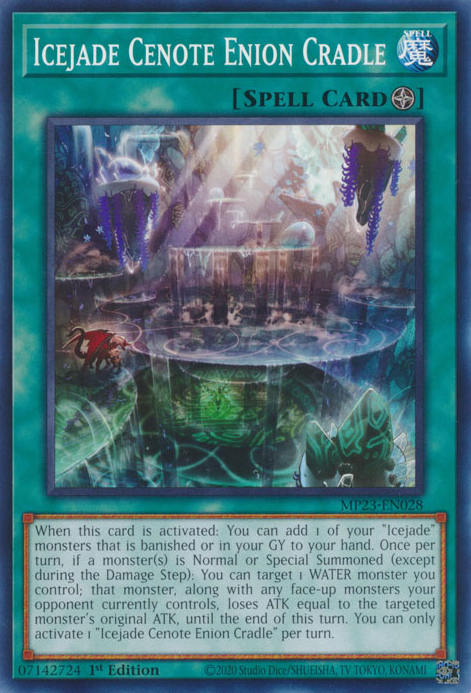 Icejade Cenote Enion Cradle [MP23-EN028] Common | Card Merchant Takapuna