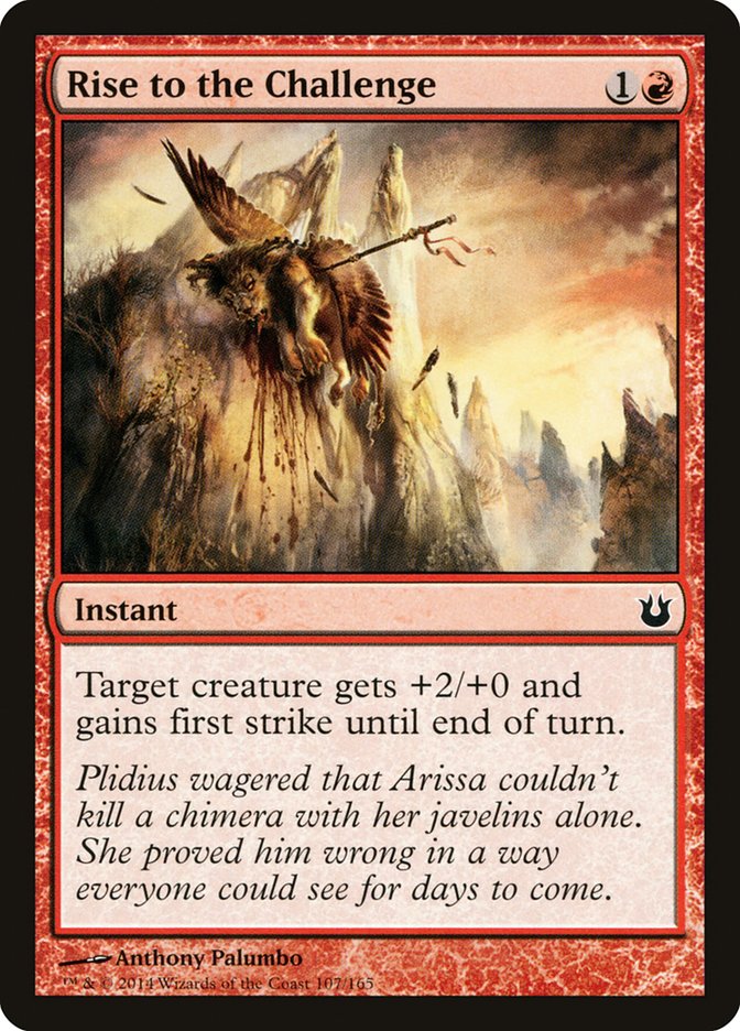 Rise to the Challenge [Born of the Gods] | Card Merchant Takapuna