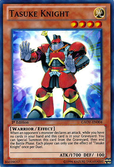 Tasuke Knight [GAOV-EN004] Super Rare | Card Merchant Takapuna