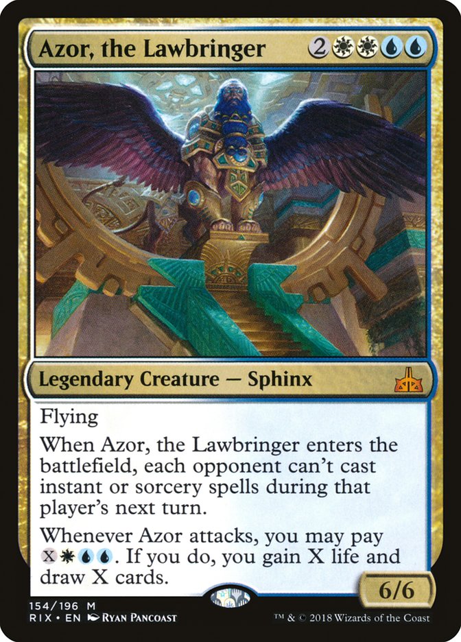 Azor, the Lawbringer [Rivals of Ixalan] | Card Merchant Takapuna