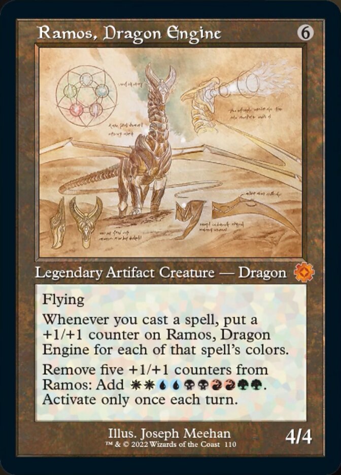 Ramos, Dragon Engine (Retro Schematic) [The Brothers' War Retro Artifacts] | Card Merchant Takapuna