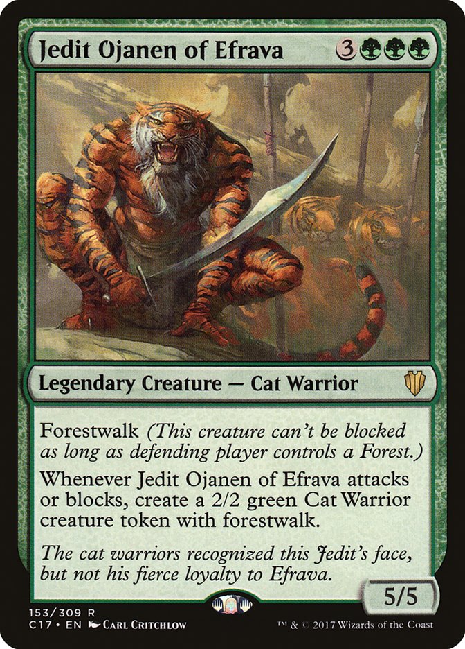 Jedit Ojanen of Efrava [Commander 2017] | Card Merchant Takapuna